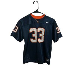 NIKE Virginia Cavaliers UVA #33 Blue Youth Football Jersey Size S 8/10